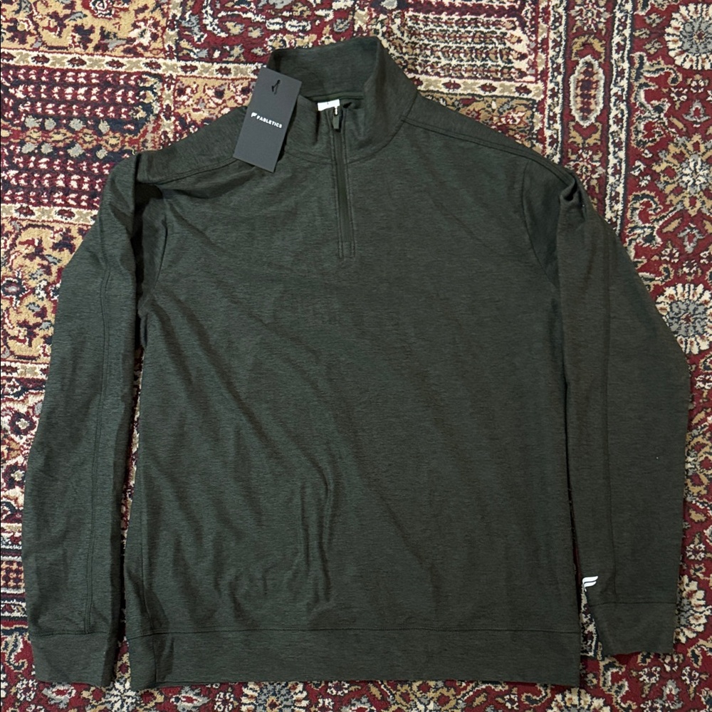 Fabletics Forest Green Pullover NWT - image 1